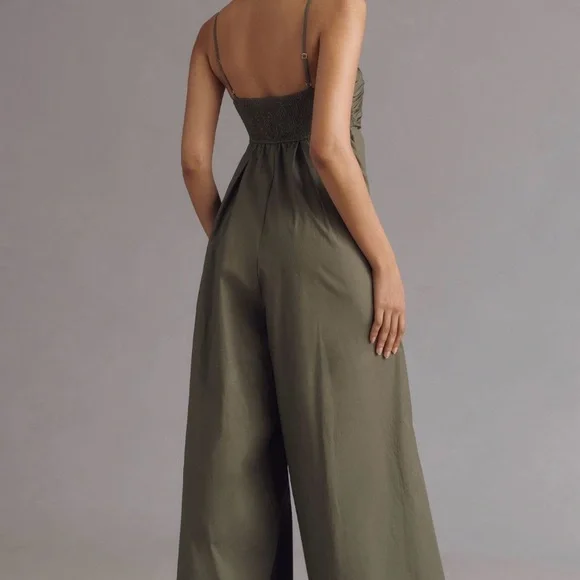 Hutch Anthropologie XS green Jumpsuit - Picture 3 of 5
